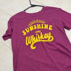 Sunshine and Whiskey Graphic Tee